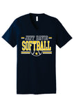 67- Jeff Davis Softball Vneck