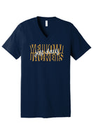 121- Jeff Davis Yellow Jackets Vneck