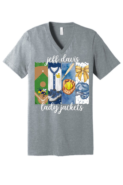 82- Jeff Davis Lady Jackets Vneck