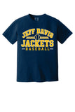 367- Jeff Davis Jackets Baseball Comfort Colors