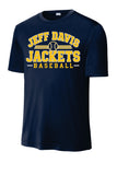368- Jeff Davis Jackets Baseball Dri Fit
