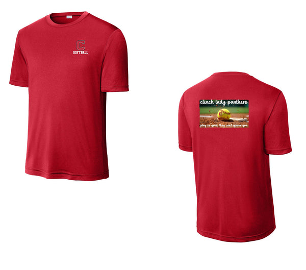166- Clinch. Co. Softball Dri-Fit