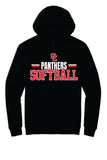 109- Panthers Softball Hoodie
