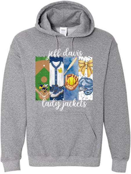 83- Jeff Davis Lady Jackets Hoodie