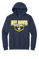 209- Jeff Davis Baseball Hoodie