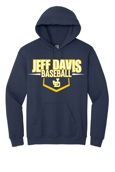 209- Jeff Davis Baseball Hoodie