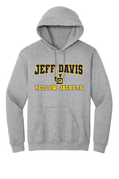 202- Jeff Davis Yellow Jackets Hoodie