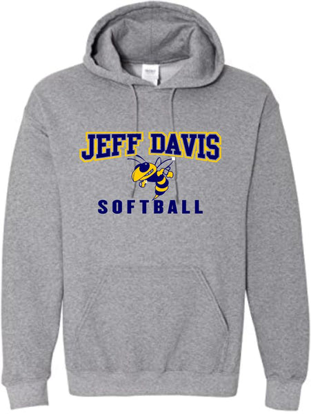 98-Jeff Davis Softball Hoodie