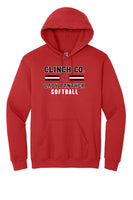 159- Clinch Co. Softball Hoodie