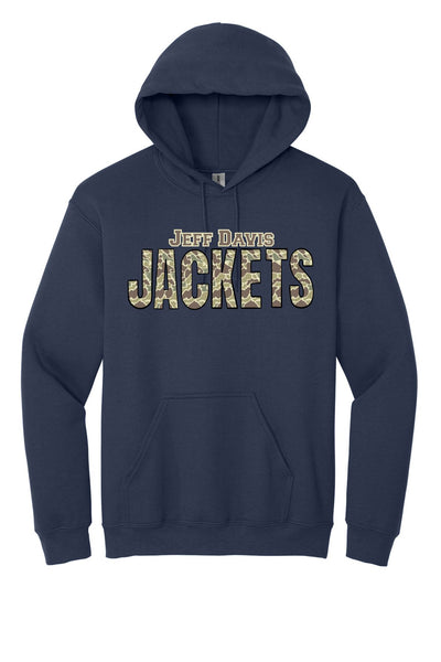 143- Jackets Camo Hoodie