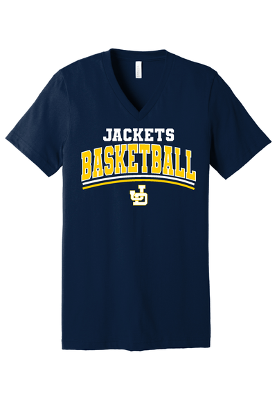 236- Jackets Basketball V-Neck