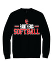108- Panthers Softball Sweatshirt