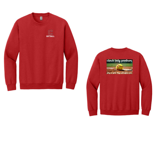 165- Clinch Lady Panthers Sweatshirt