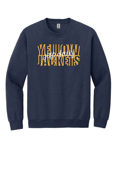 122- Jeff Davis Yellow Jackets Sweatshirt