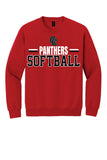 108- Panthers Softball Sweatshirt