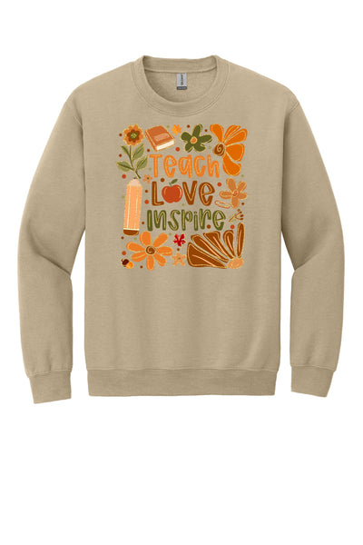 139- Teach Love Inspire Sweatshirt