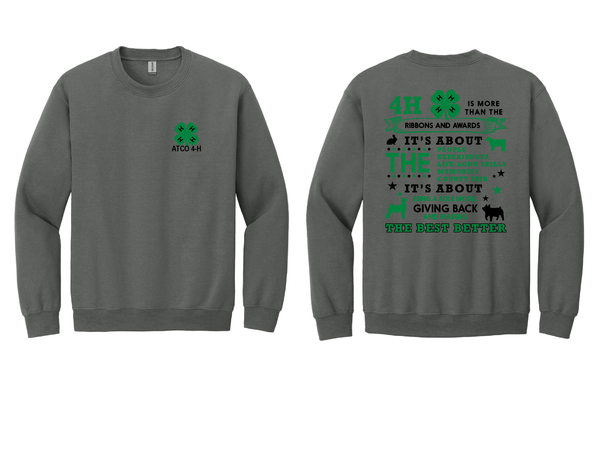 ATCO 4H Is More Than Ribbons and Awards Sweatshirt #8