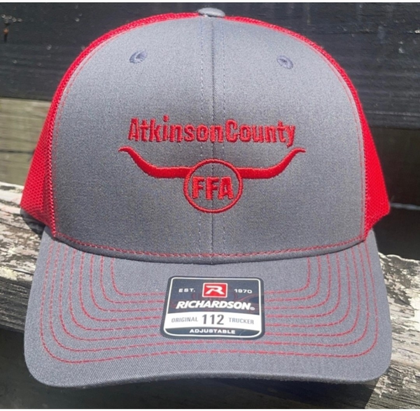 189- Atkinson County FFA. Richardson 112 Charcoal/Red