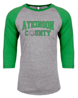 ATCO 4H Atkinson County with Clover Next Level 3/4 Sleeve #2