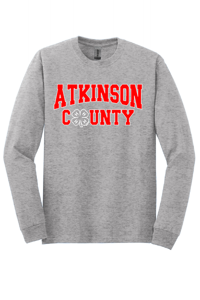 ATCO 4H Atkinson County with Clover Cotton Long Sleeve #4